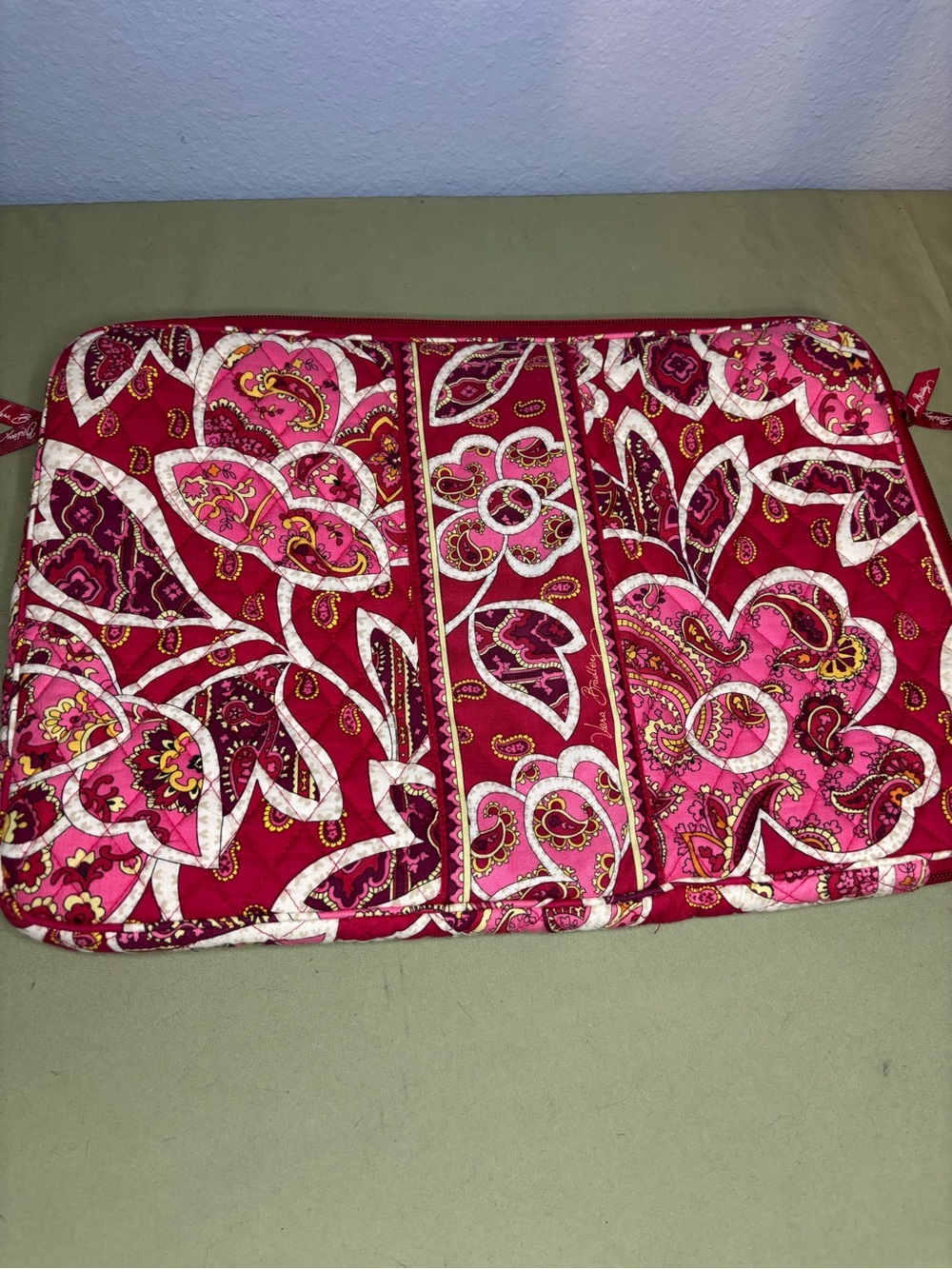 Vera Bradley Large Zipped Computer Case